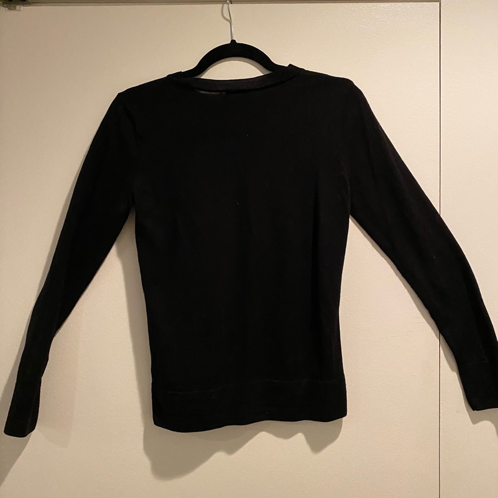Club Monaco Merino Crew Neck Sweater, Black Size S